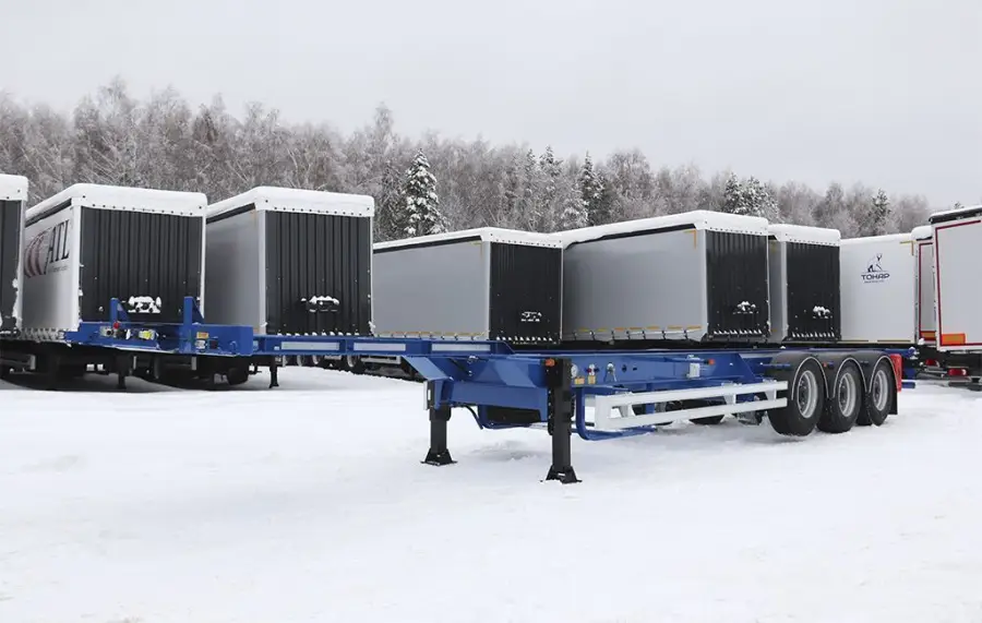 Полуприцеп-контейнеровоз Тонар К3-20 (99884) (ДОПОГ)