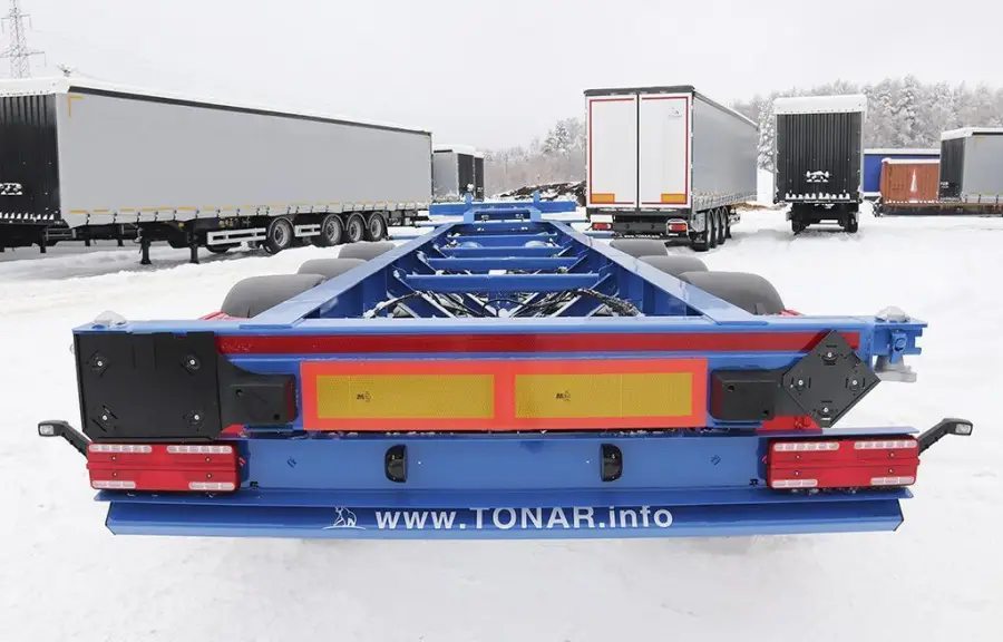 Полуприцеп-контейнеровоз Тонар К3-20 (99884) (ДОПОГ)